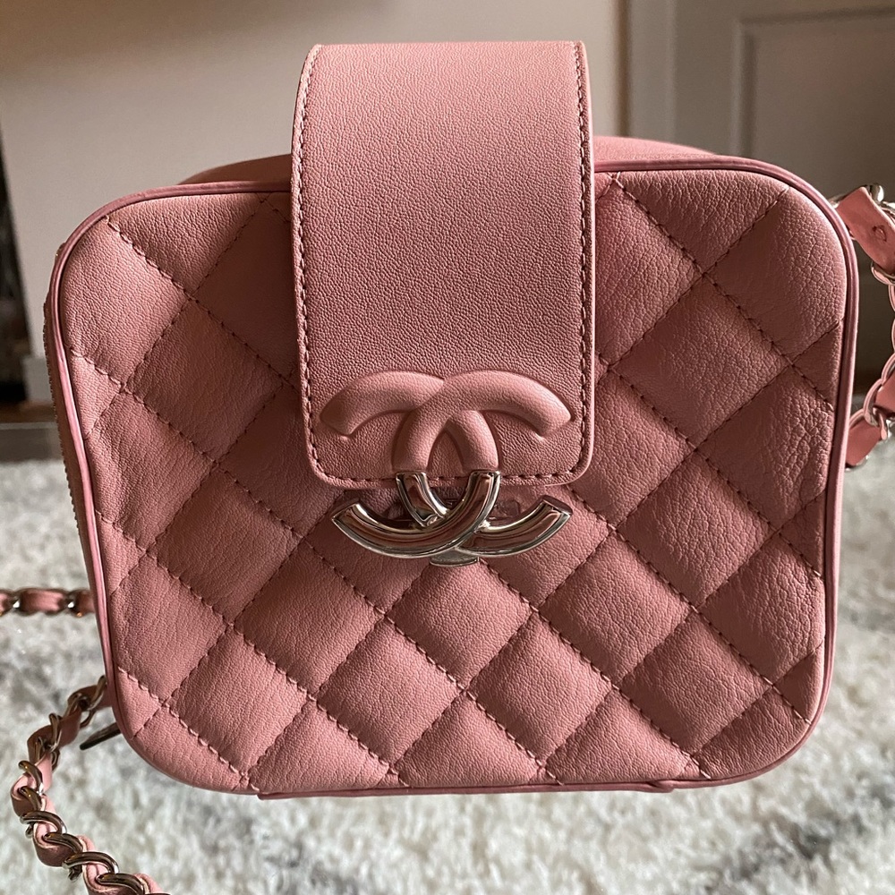 Chanel pink crossbody